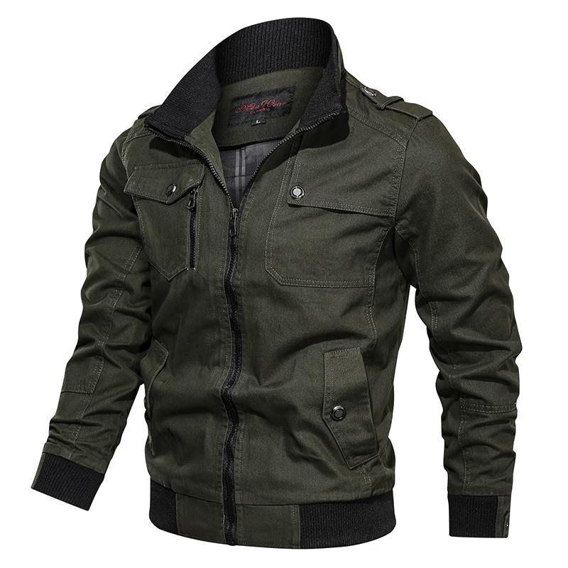 Men's Casual Solid Color Jacket