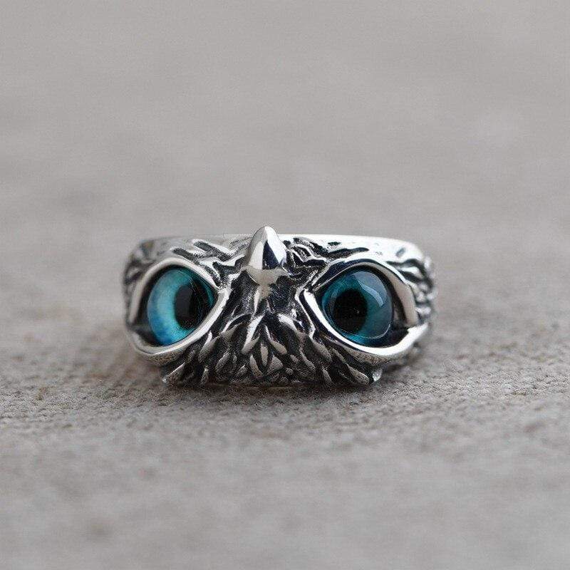 Eye Owl Ring Adjustable