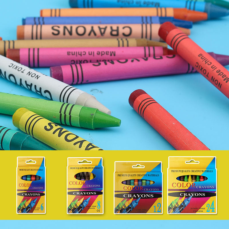 Coloring Non-Toxic Crayons