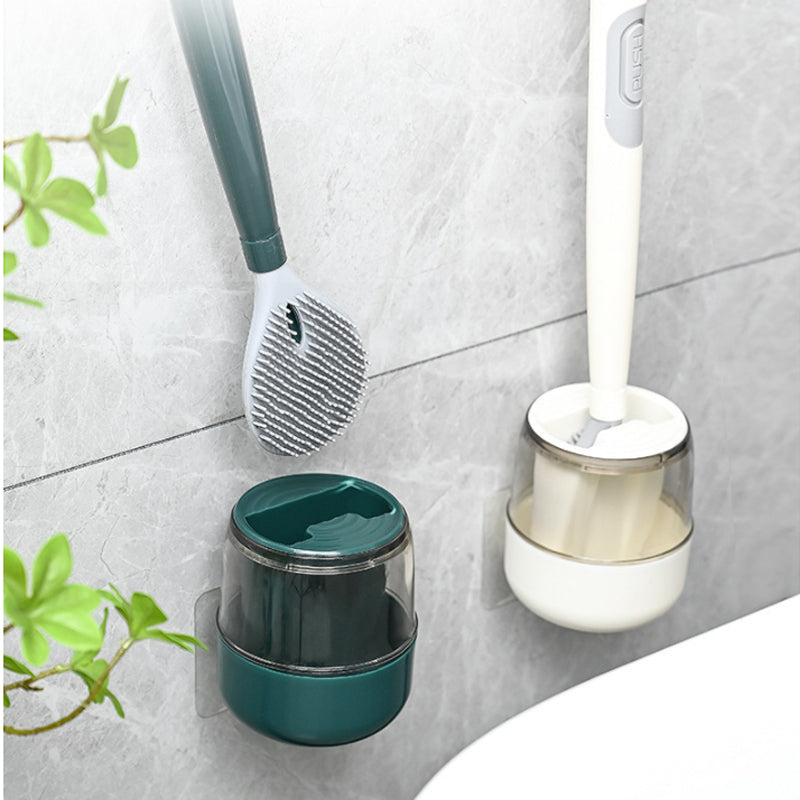 Toilet Brush With Soap Dispenser