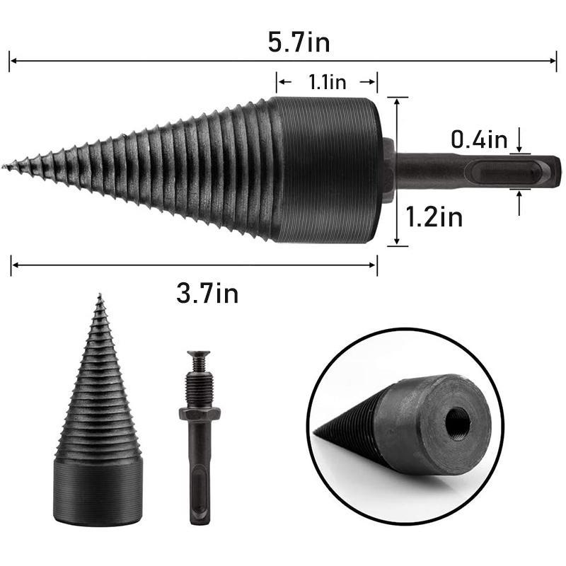 Clapfun™ Hex Shank Firewood Drill Bit