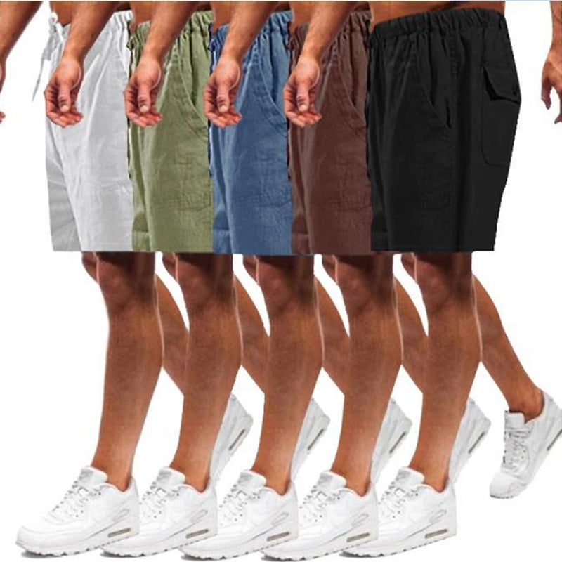 Men's Linen Loose Casual Shorts