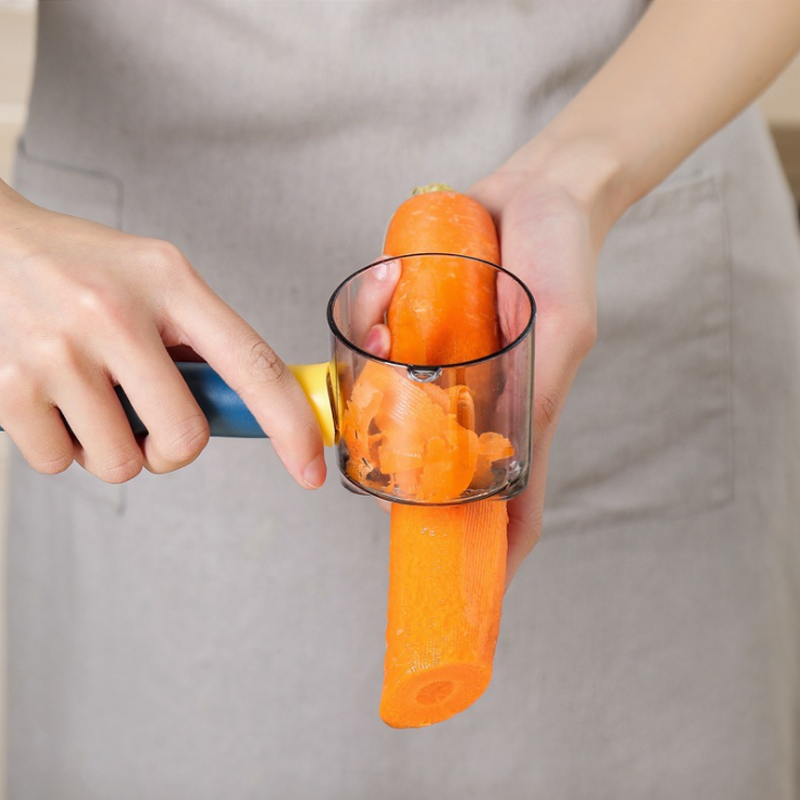 Clapfun™ Multi-Function Peeler with Storage Box