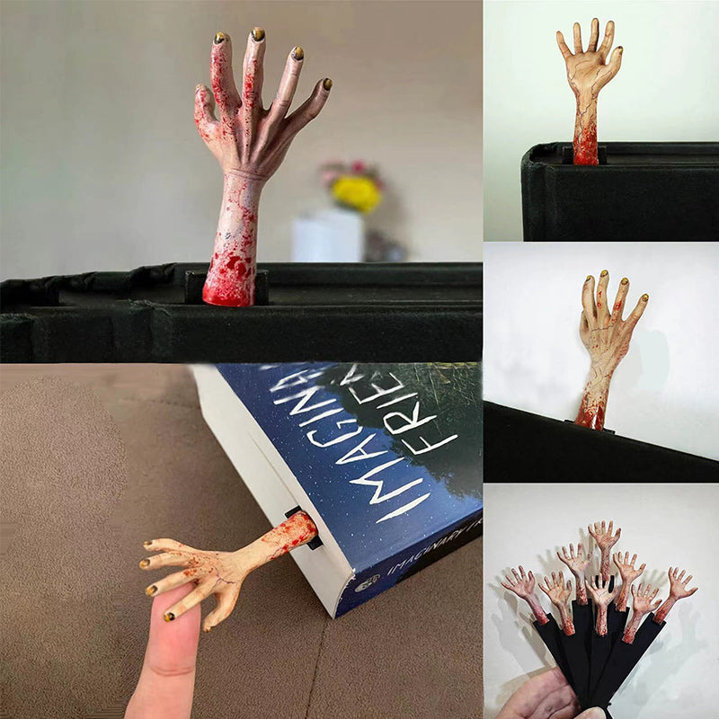 Halloween Ornaments Scary Hand Bookmark