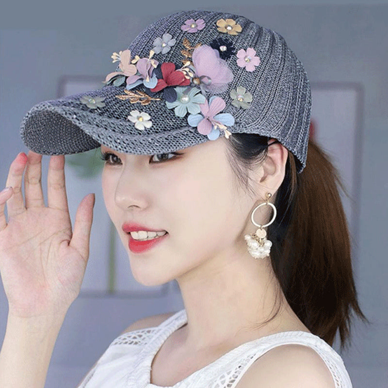 Fashion Flower Baseball Cap