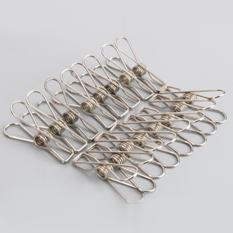 Stainless Steel Wire Clips for Clothes Drying