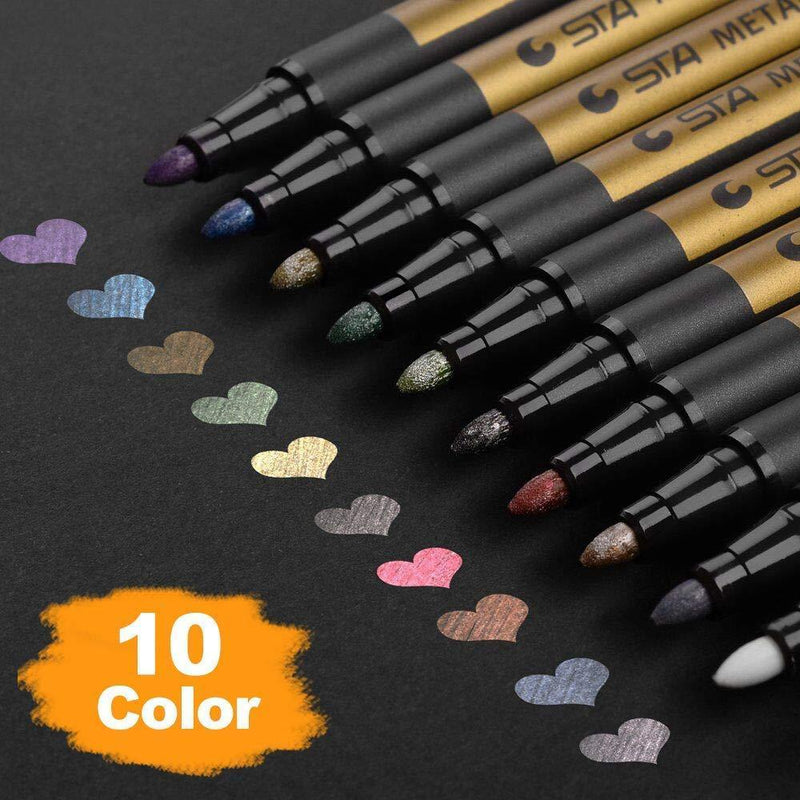 Waterproof Paint Marker Pen（10-color suit）