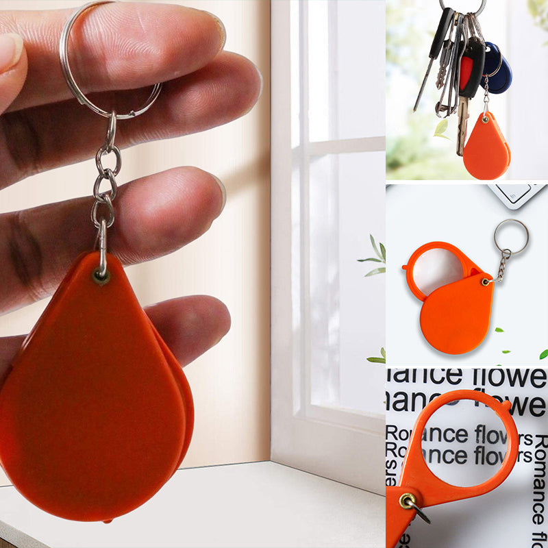Mini Keychain Magnifying Glass