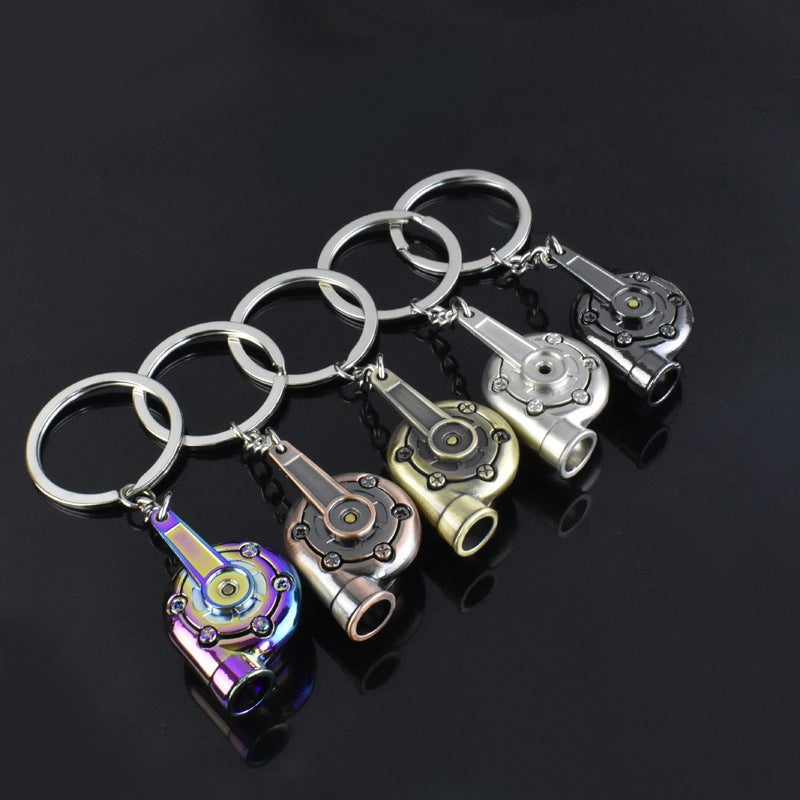 Mini Turbo Turbocharger Keychain