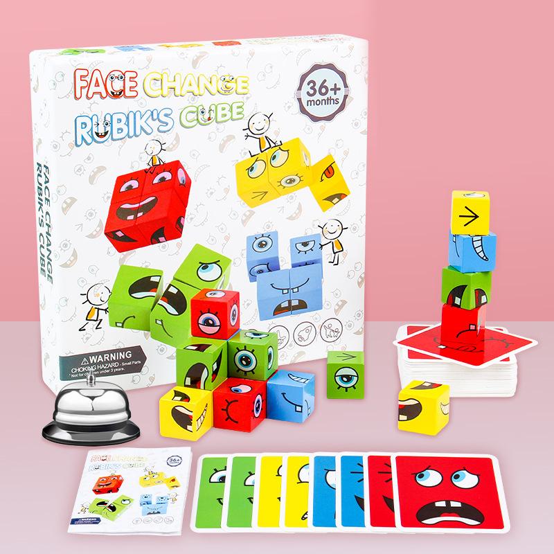 Clapfun™ Puzzle Building Cubes