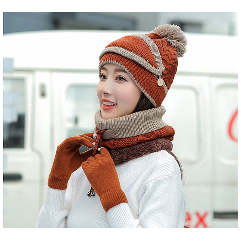 Women's Winter Scarf Set