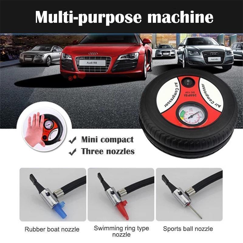 Mini Car Tire Inflator Pump