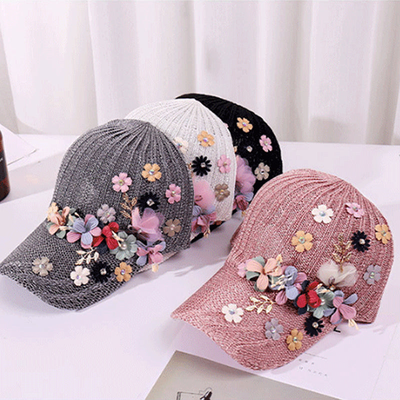 Fashion Flower Baseball Cap