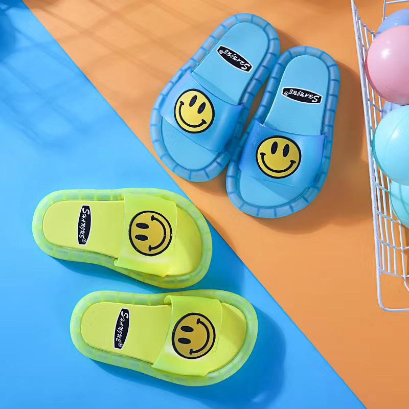 Smile Led Light Children's Slippers