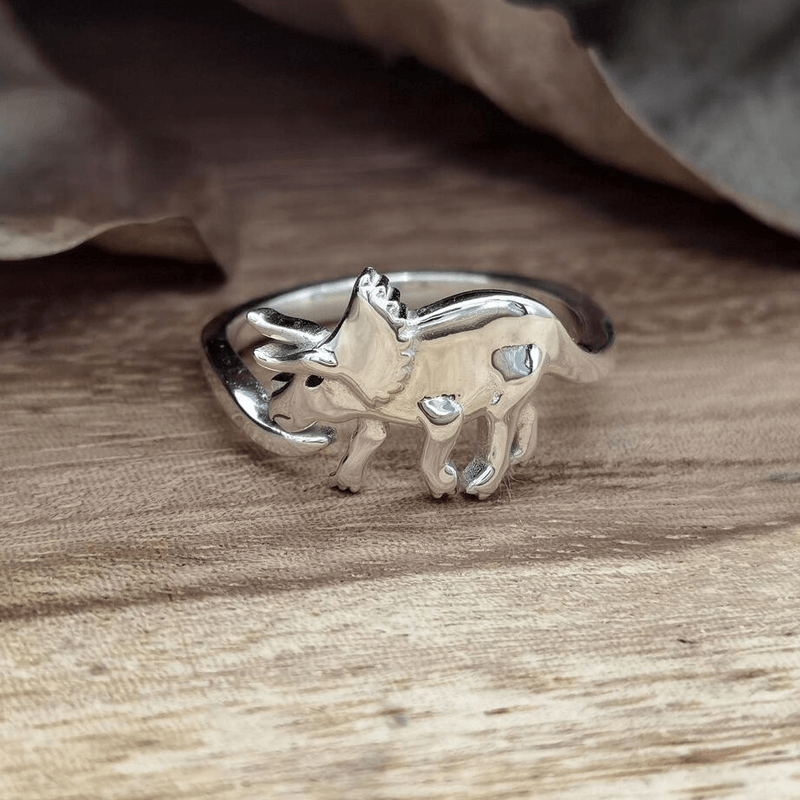 Adjustable Cute Dinosaur Ring