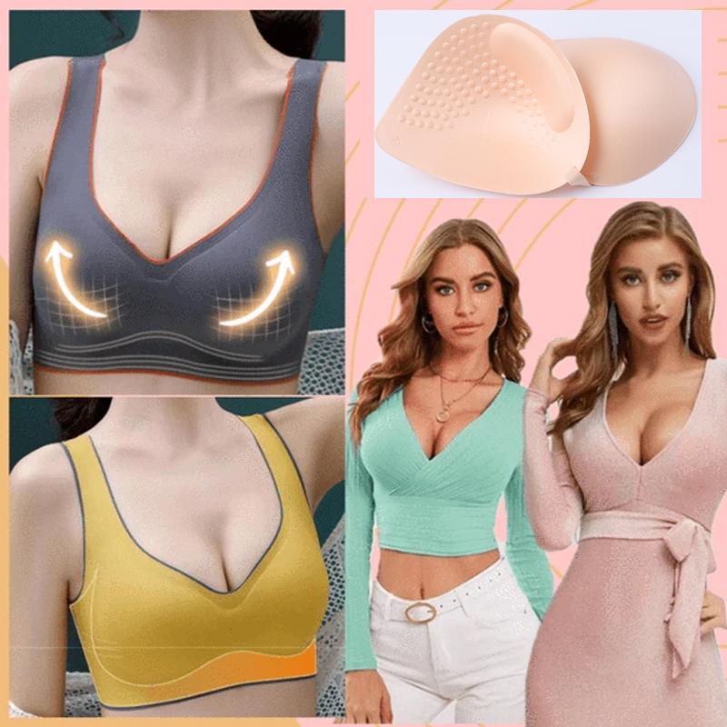 Clapfun™ Latex Seamless Push Up Bra