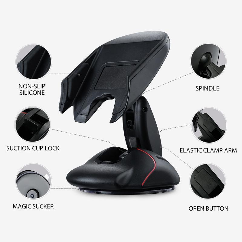 Clapfun™ Rotating Mouse Phone Holder Car Bracket