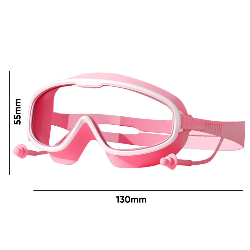 HD Large Frame Waterproof And Anti-fog Swimming Goggles