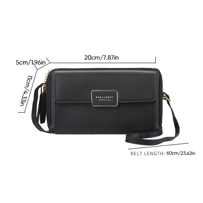 Large Capacity Crossbody Cell Phone Bag