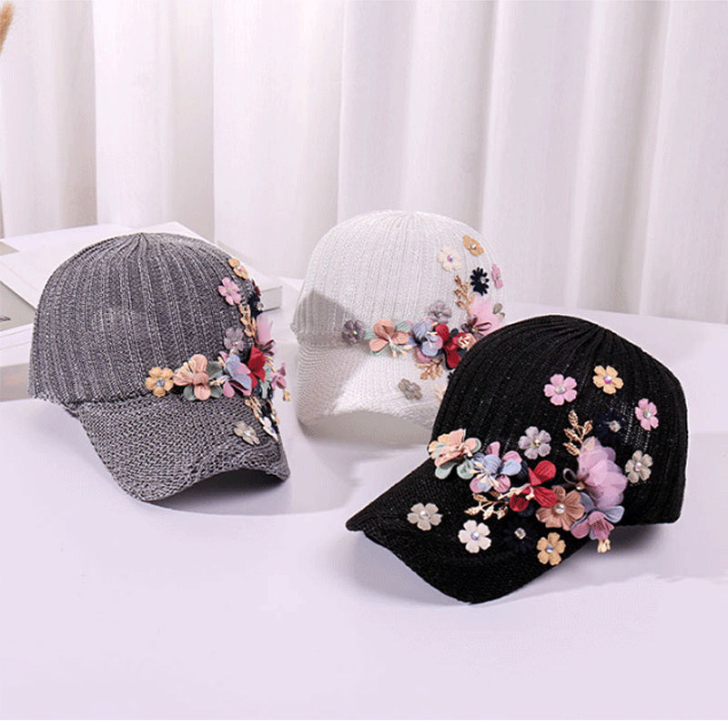 Fashion Flower Baseball Cap