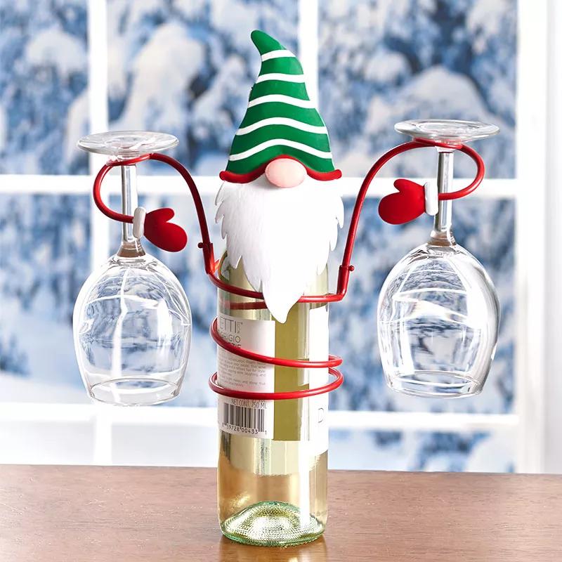 Pre-Sale>>Holiday Wine Bottle & Glass Holders