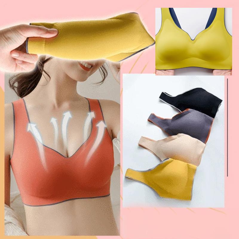 Clapfun™ Latex Seamless Push Up Bra