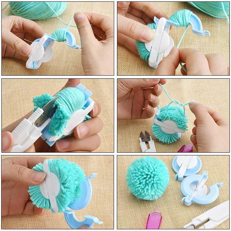 Clapfun™ Multipurpose Pom-Pom Maker (1 Set)