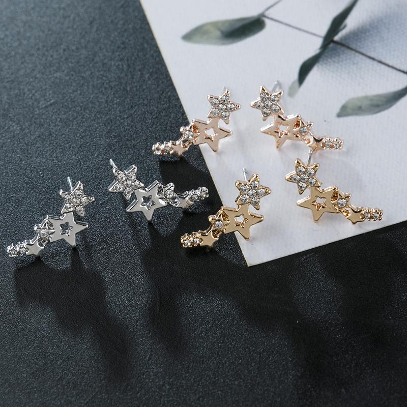 Exquisite Shiny Star Earrings