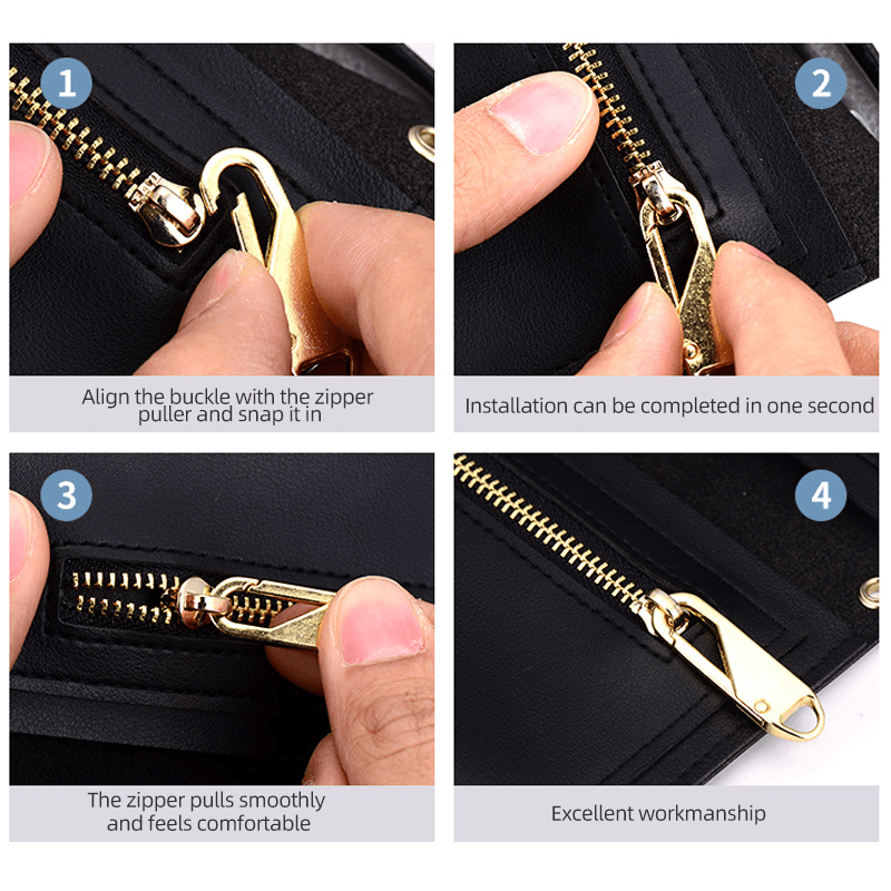 Clapfun™ Universal Metal Zipper Head