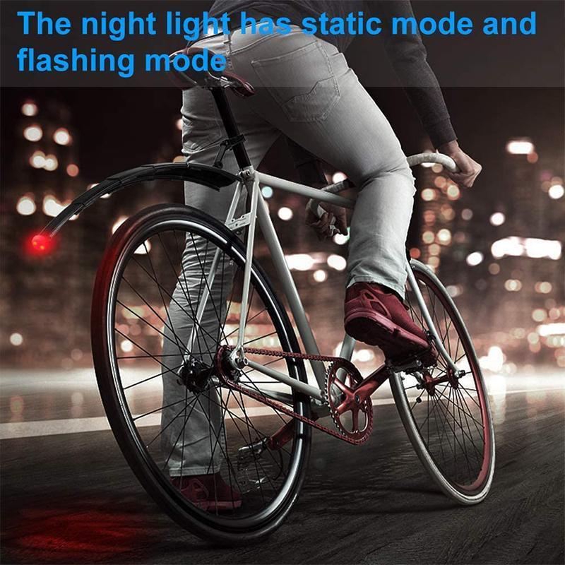 Clapfun™Bicycle Retractable Mudguard with Taillights