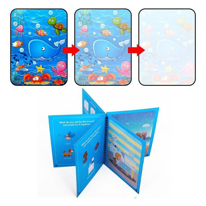 Reusable Painting Books for Kids