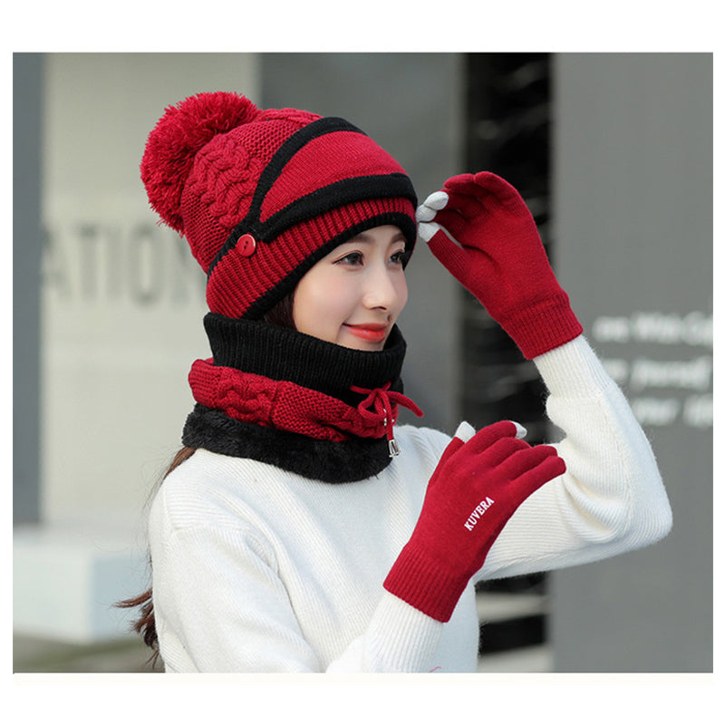 Women's Winter Scarf Set