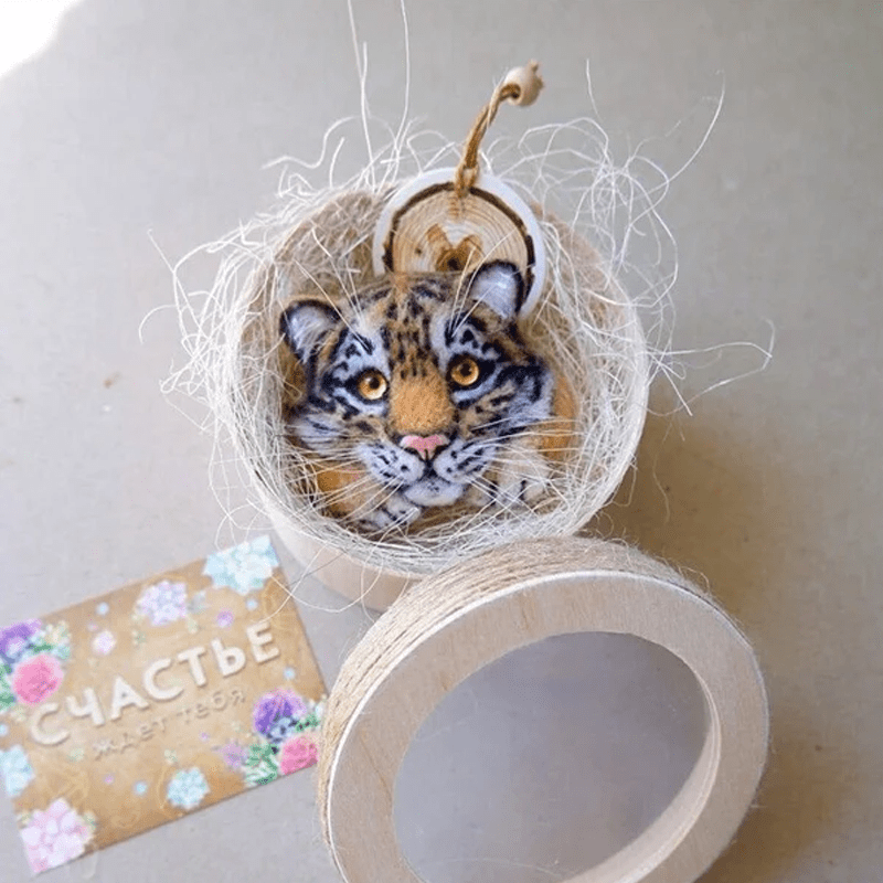 Felt Animal Brooch