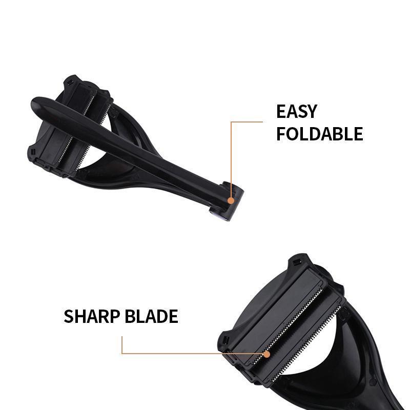 Clapfun™ Two-Headed Blade Back Hair Shaver