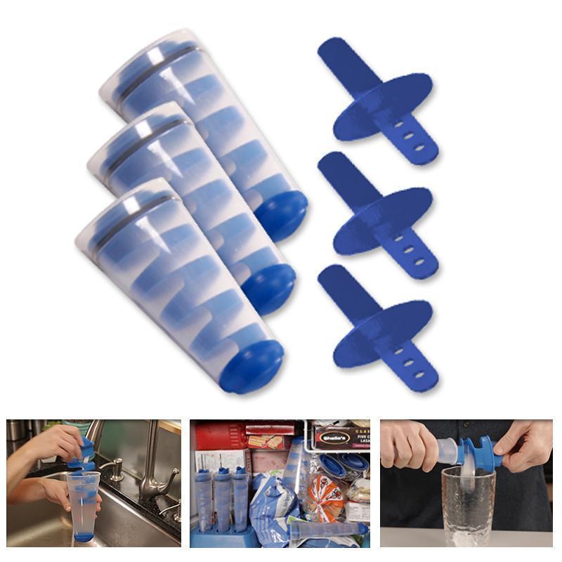 Ice Cube Trays, Ice Pop Makers (3 Pieces)