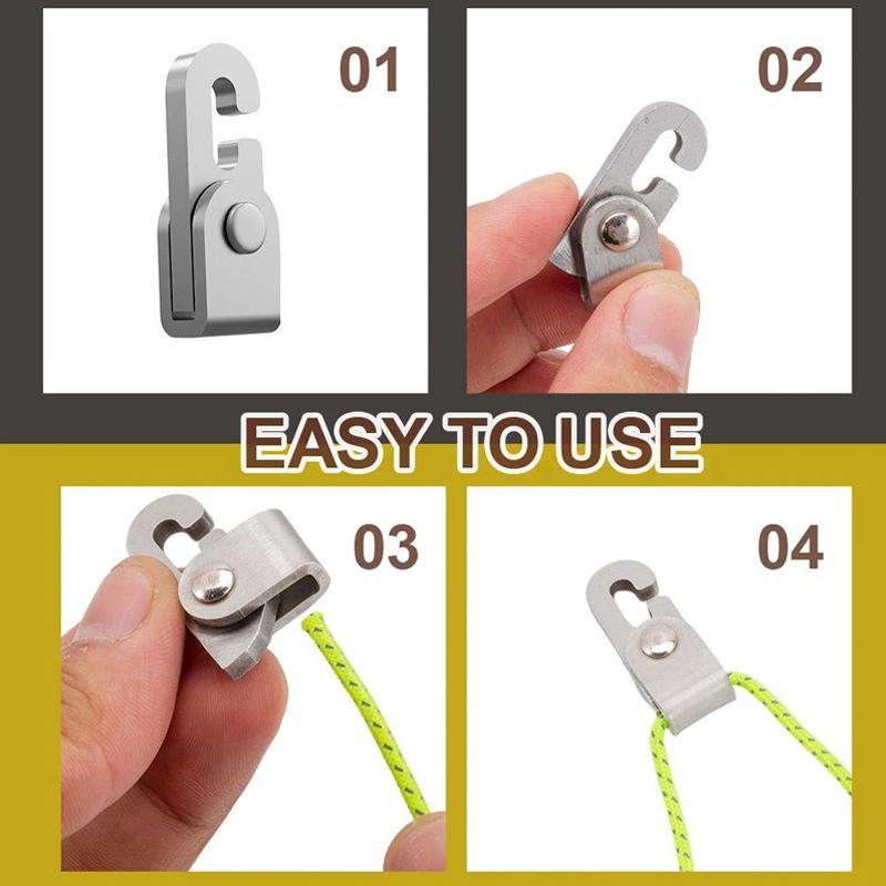 Clapfun™ Tent Automatic Lock Hook (4pcs/pack)