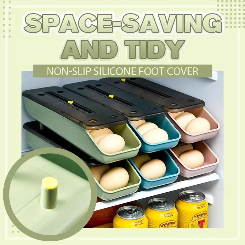 Safe Sliding Egg Storage Box
