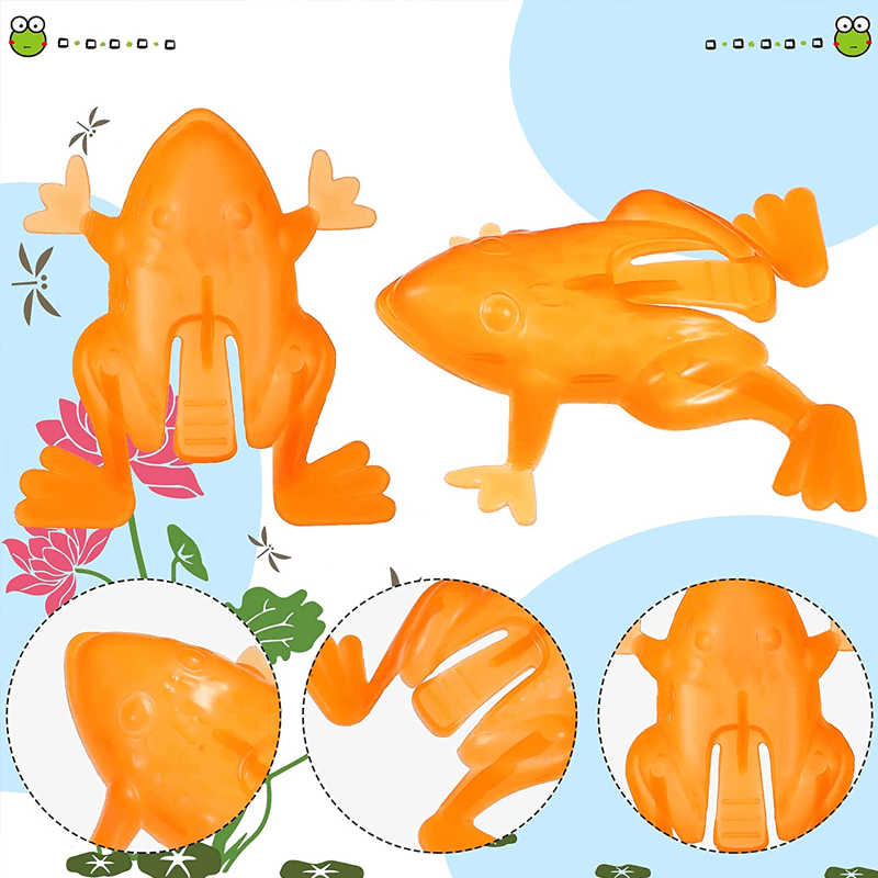 Bouncing Frog Toy For Kids (24 pieces)