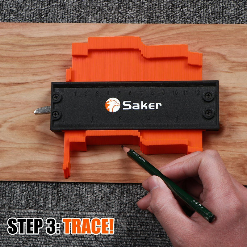 Saker® Contour Gauge Profile Tool