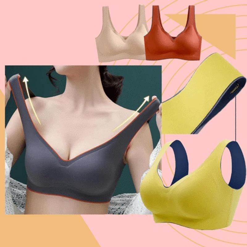 Clapfun™ Latex Seamless Push Up Bra