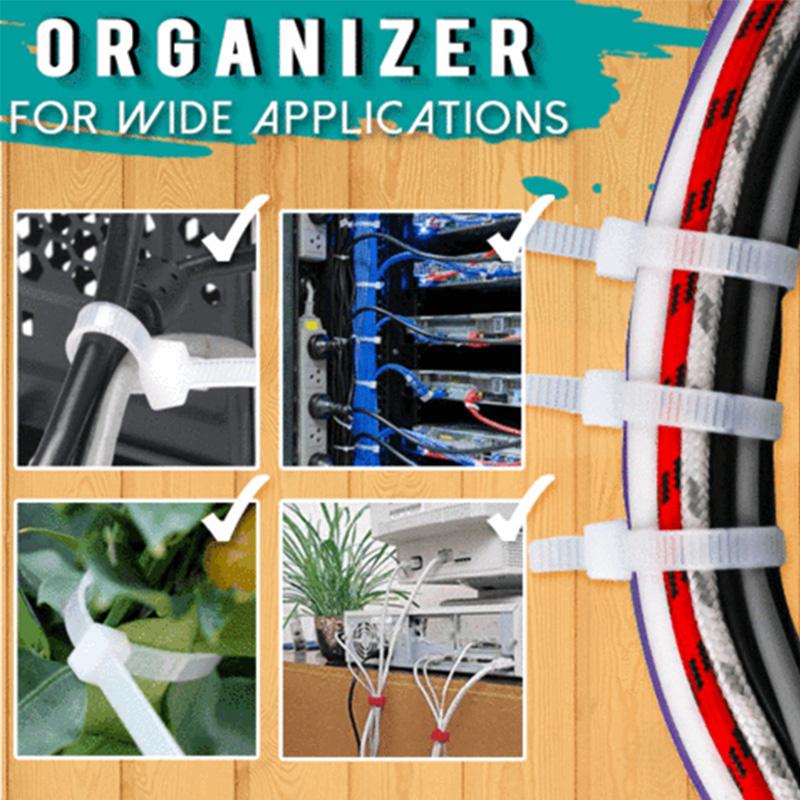 Clapfun™ Reusable Cable Ties (100PCS)