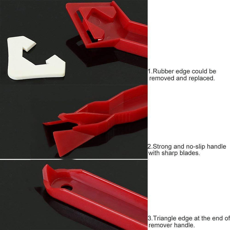 Domom® 3 in 1 Upgraded  Silicone Caulking Tools