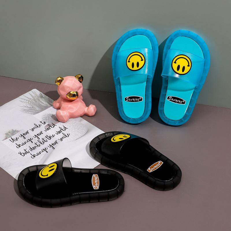 Smile Led Light Children's Slippers