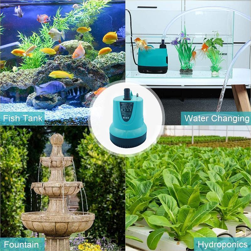 Lightweight and compact submersible pump