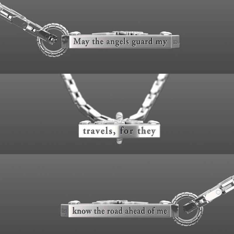"Biker's Blessing" Pendant Necklace