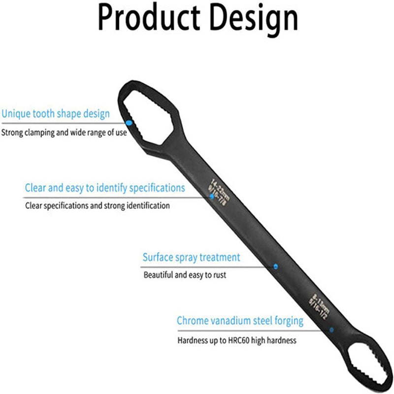Clapfun™ Universal Double Ended Wrench