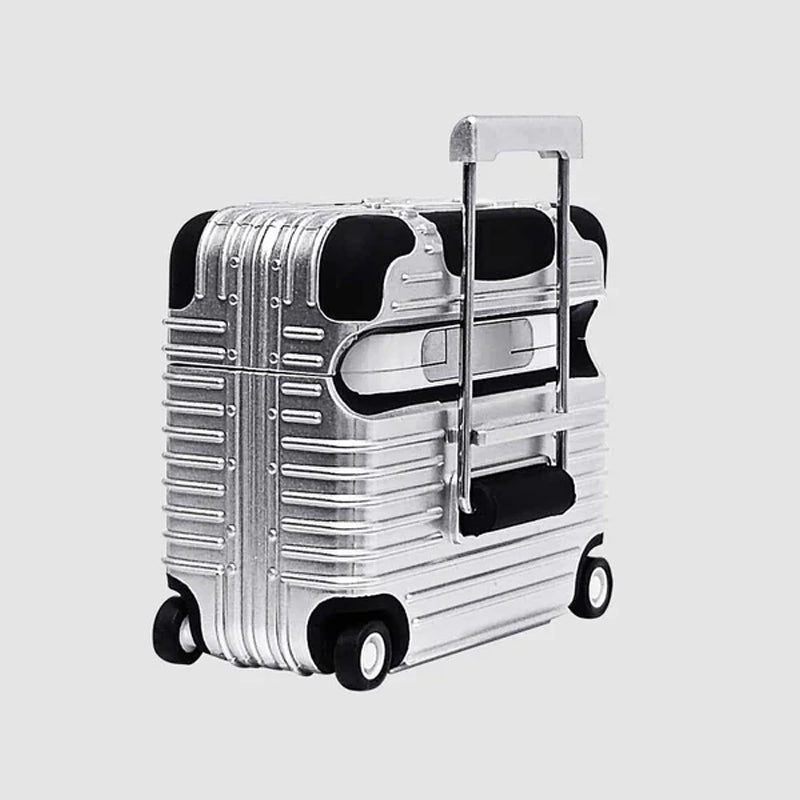 Funny Luggage Earphones Case