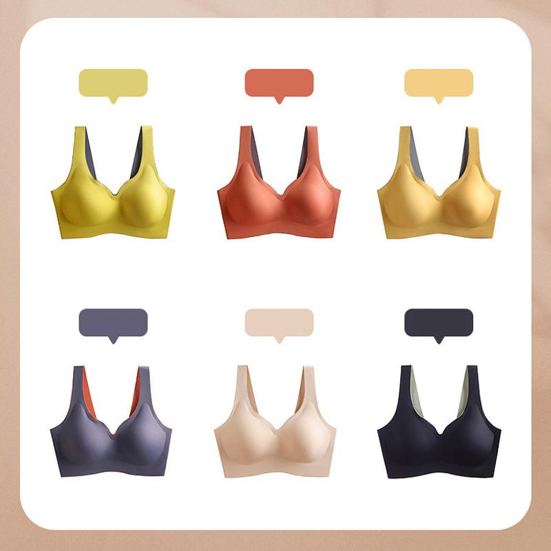 Clapfun™ Latex Seamless Push Up Bra