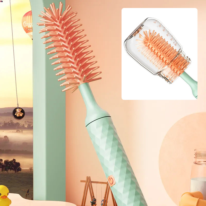 Electric Silicone Bottle Brush