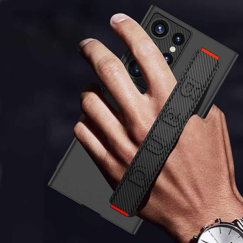 Magnetic Bracket Luxury Wristband Holder Phone Case For Samsung